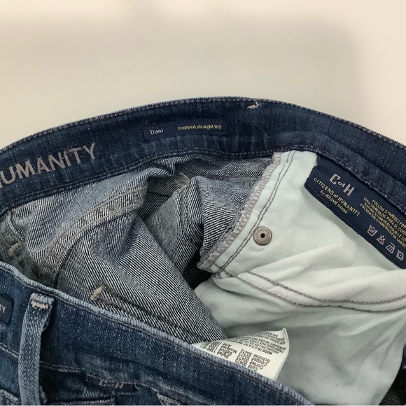 CITIZENS OF HUMANITY, Dani,Cropped Straight Leg Jeans,Made in USA🇺🇸 Size 24 - Picture 7 of 9